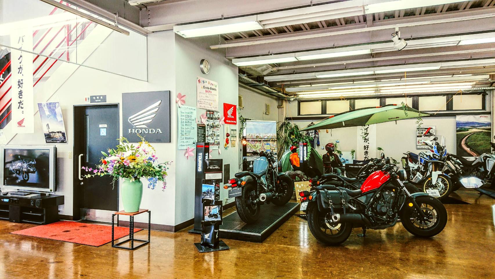 店舗情報 Honda Dream 京都東 京都山科のhondaスポーツバイク専門店